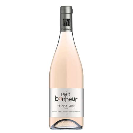 Bouteille de vin rosé Petit Bonheur par Château Fonsalade
